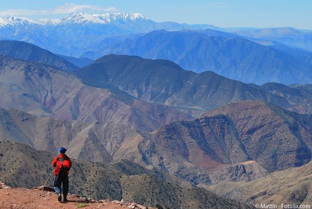 Ascension du Toubkal Maroc