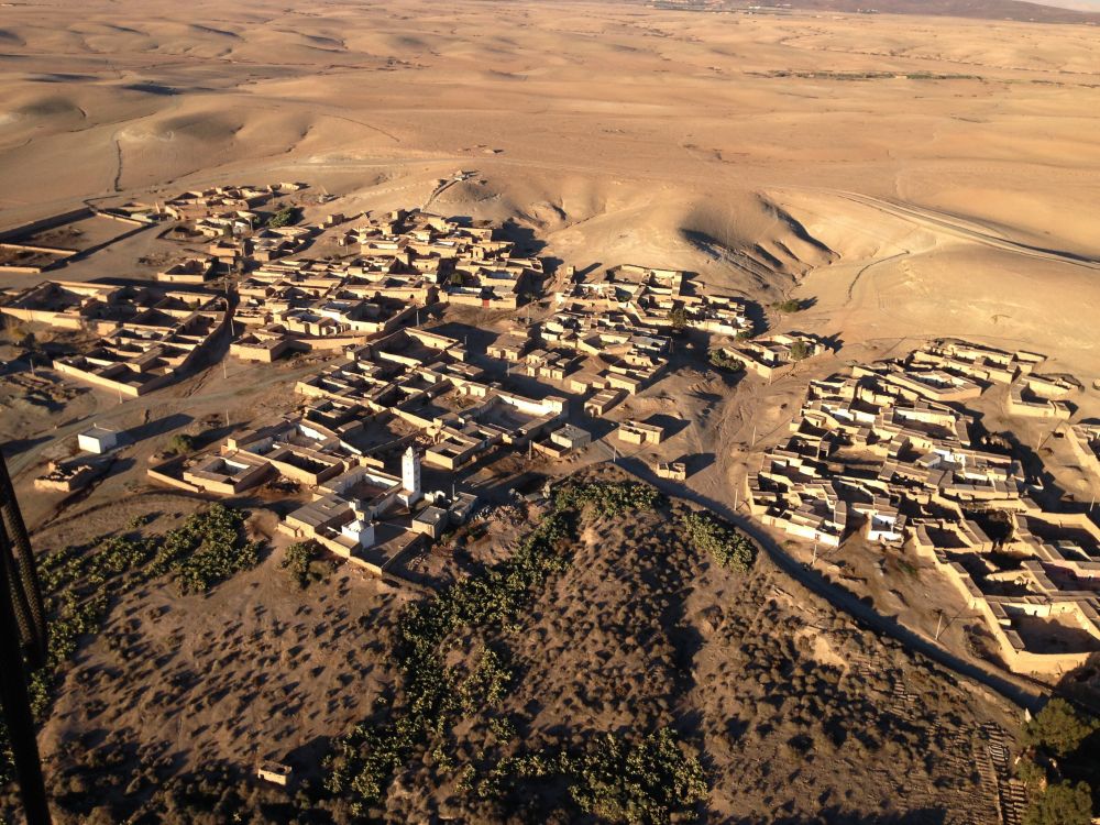 Baptème de montgolfière au dessus de Marrakech