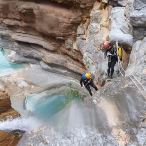 Canyioning dans la vallée de l'ourika