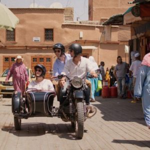 Découverte de Marrakech en side car