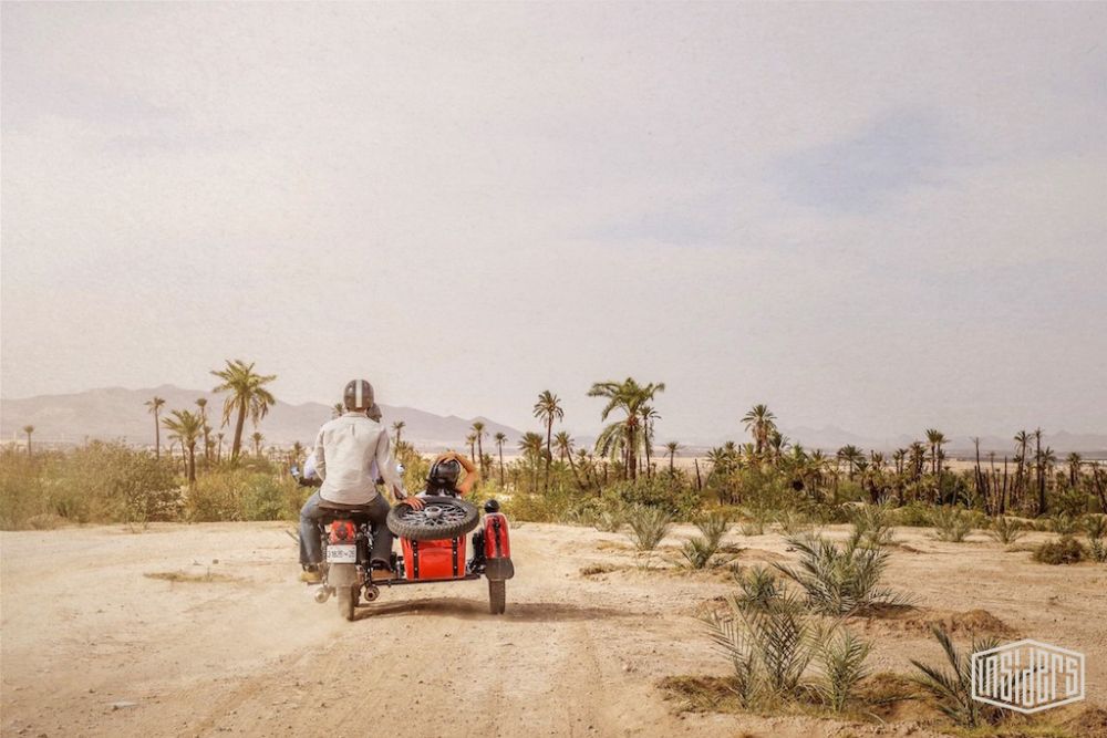 Découverte de Marrakech en side car