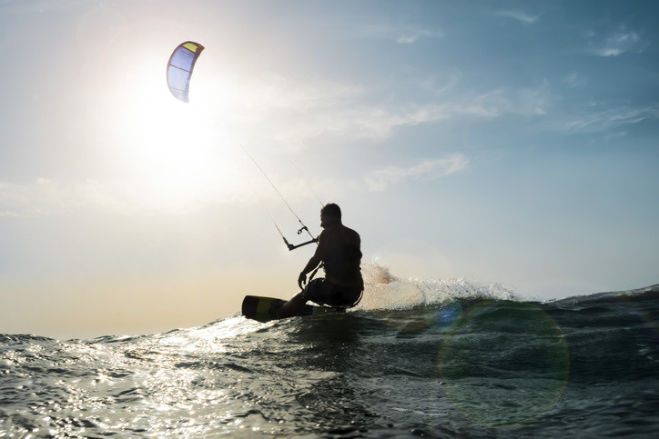 Journée Surf dans les vagues de l'Atlantique