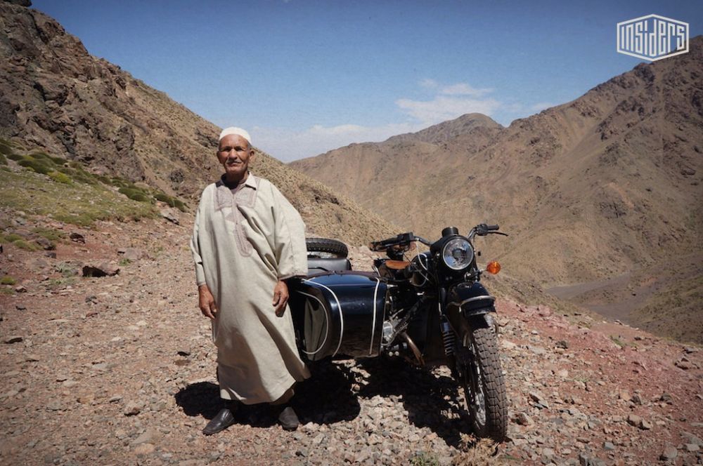 Le désert d'Agafay en Side car