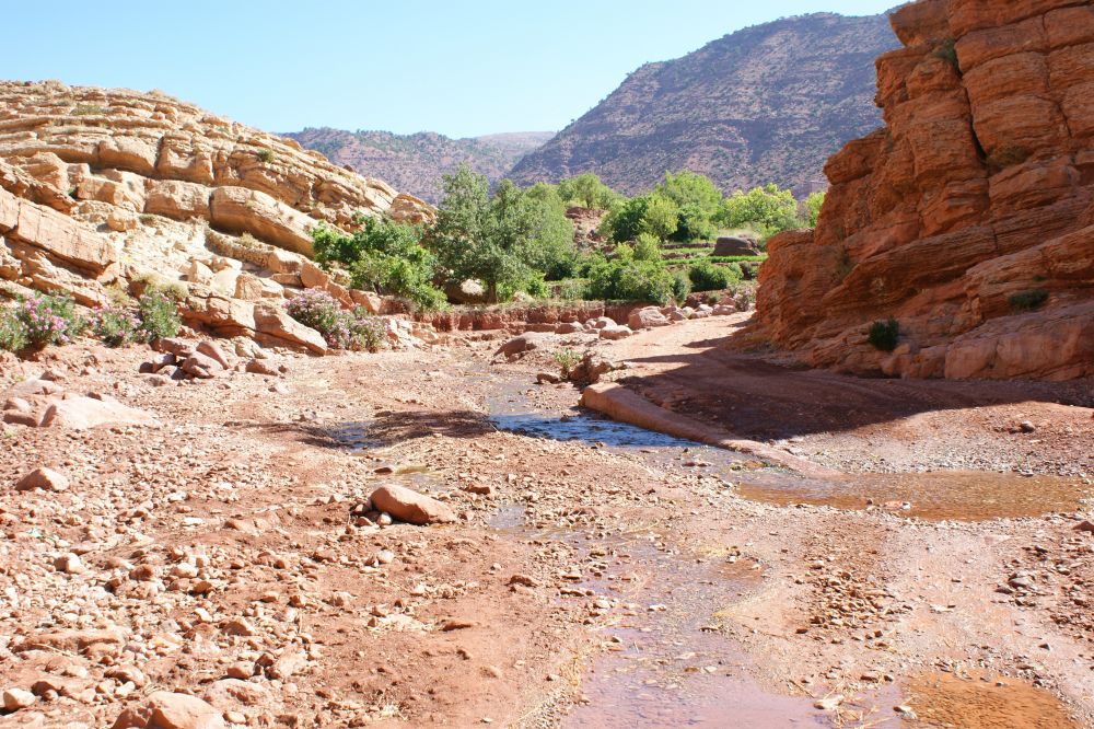 Mini trek dans la vallée de l'Ounila Maroc