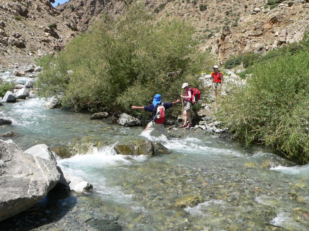 Mini Trek dans les gorges de l'oued Zat