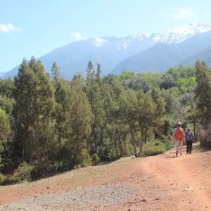 Mini trek dans les vallées du Toubkal