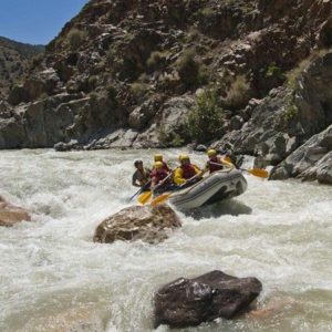 Rafting dans la vallée d'Ijoukak + picnic