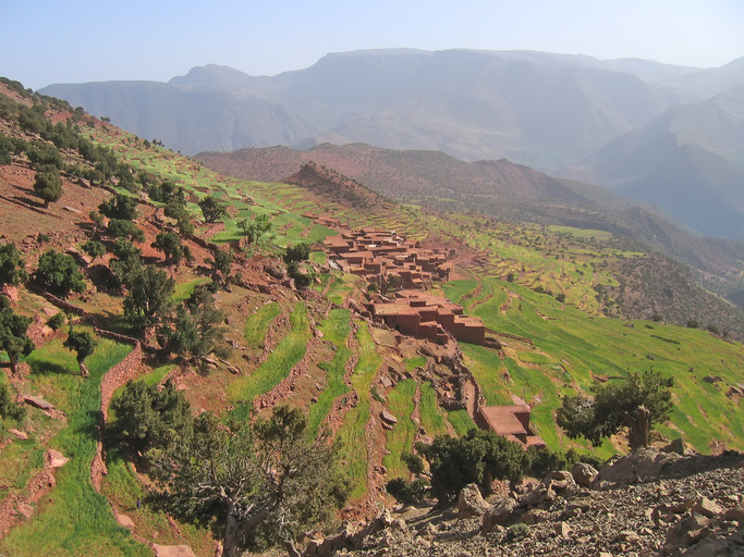 Rafting dans la vallée d'Ijoukak + picnic