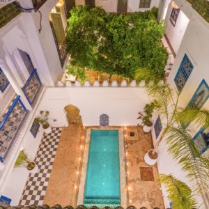 Riad à Marrakech et Lodge dans le désert d'Agafay