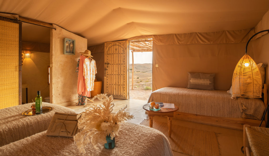 Riad à Marrakech et Lodge dans le désert d’Agafay