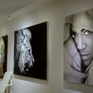 Visite de trois galeries d'art de Marrakech