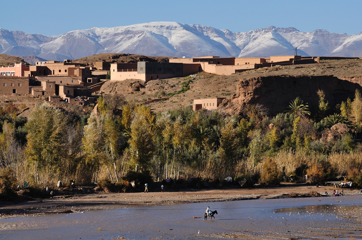 village berbère Famille Ait bougmez Maroc